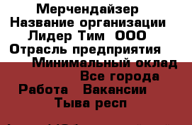 Мерчендайзер › Название организации ­ Лидер Тим, ООО › Отрасль предприятия ­ BTL › Минимальный оклад ­ 17 000 - Все города Работа » Вакансии   . Тыва респ.